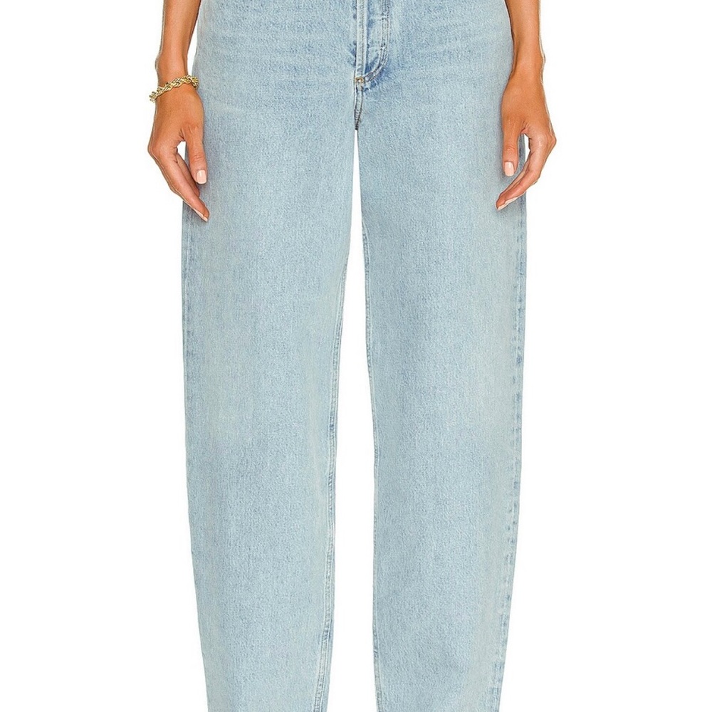 Agolde High Rise Tapered Baggy Jean